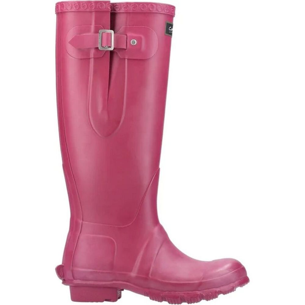 Cotswold Unisex Adult Windsor Tall Galoshes / Berry - Picture 3 of 5